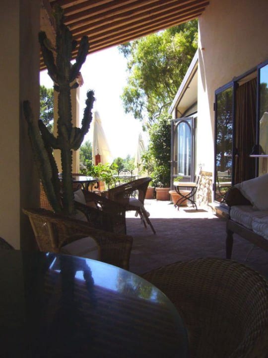 Ein Platz zum Frühstücken Hotel Poggio ai Santi