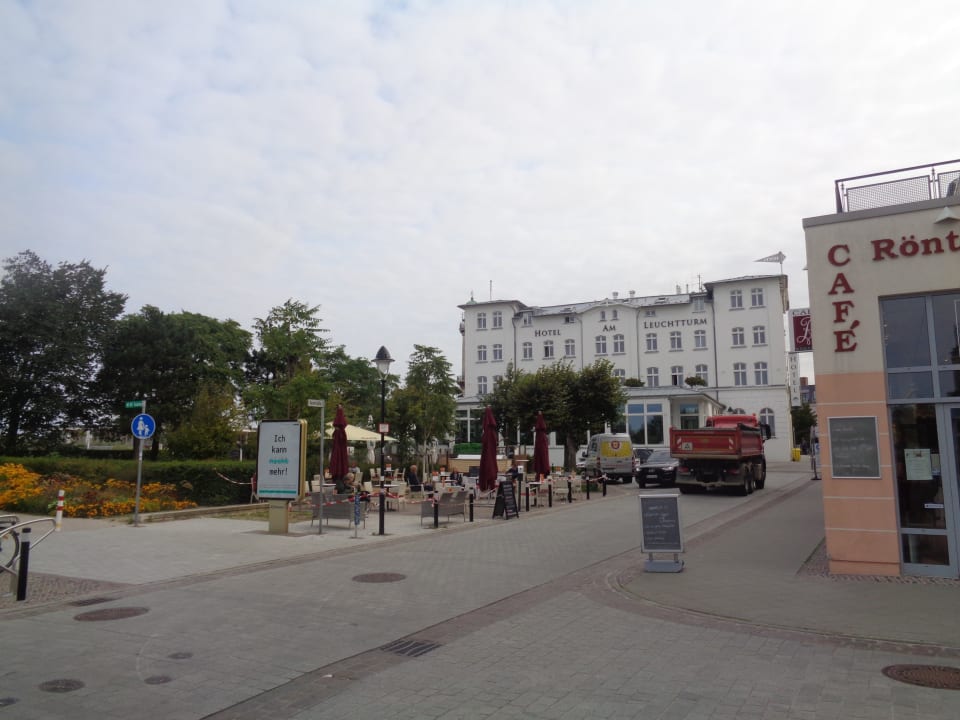 Außenansicht Hotel Am Leuchtturm