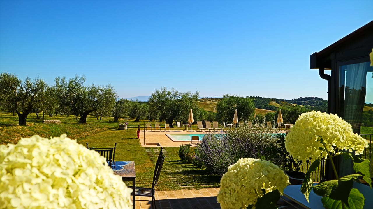 Gartenanlage Le Buche Wine Resort & Spa