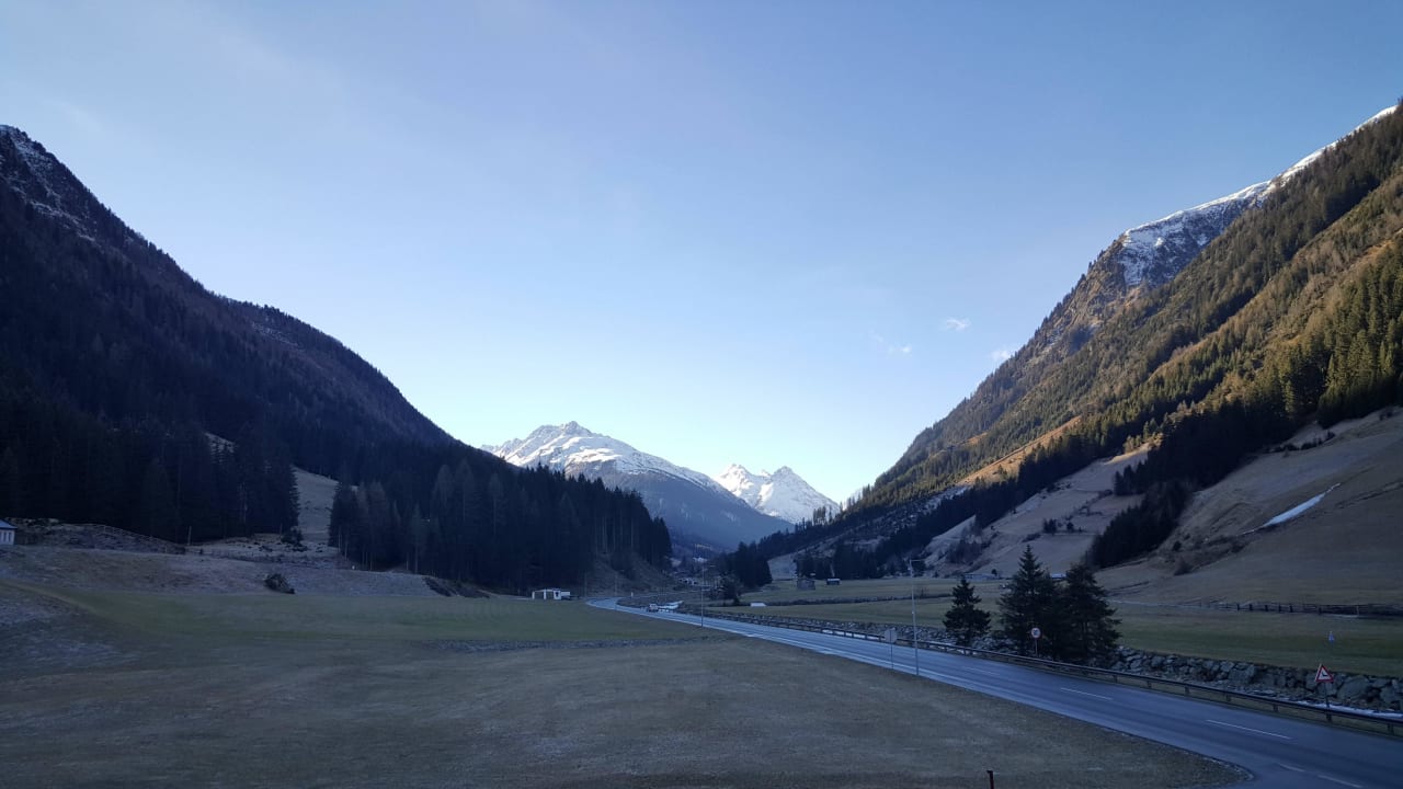 Abendstimmung Richtung Gaschurn Hotel Verwall