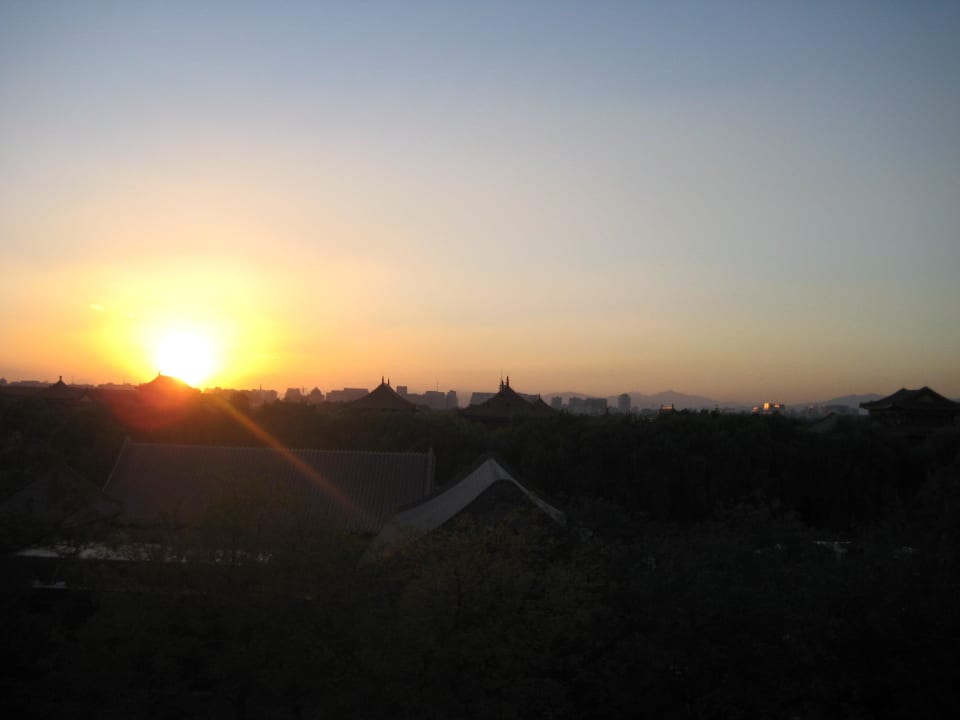 Blick Dachterrasse Hotel The Emperor