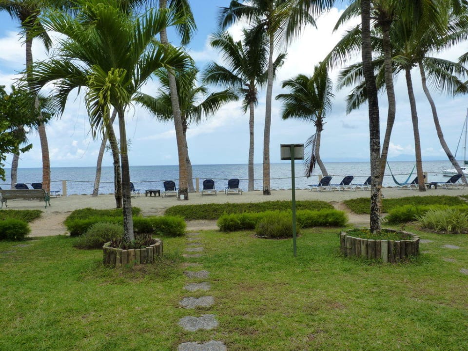 Vue de notre chambre The Coco de Mer Hotel & Black Parrot Suites
