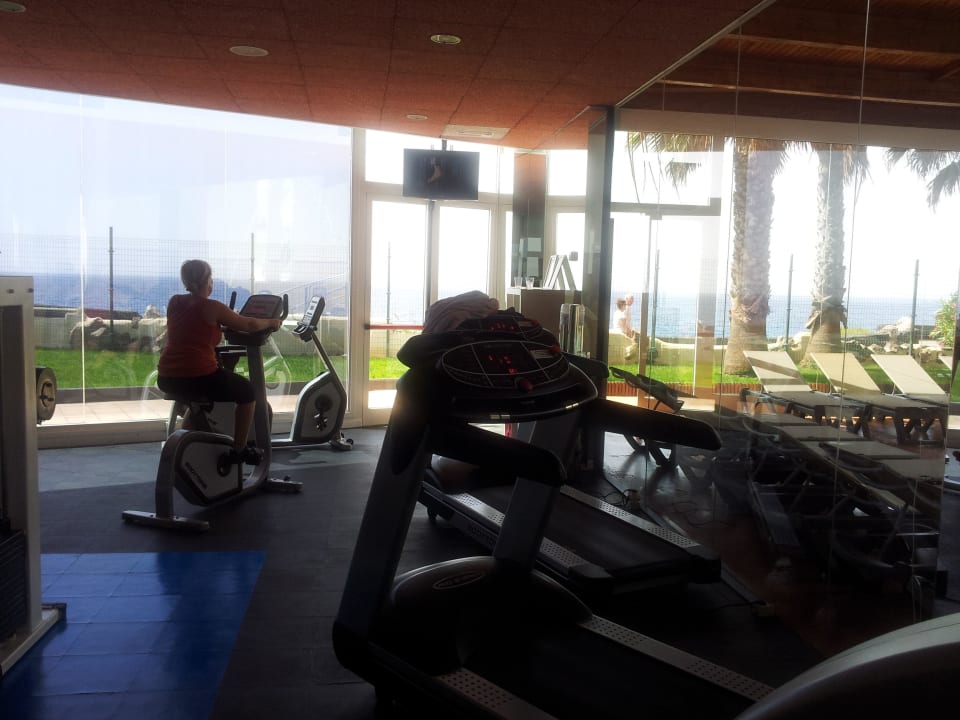 Ausblick aus dem Gym H10 Rubicón Horizons Collection