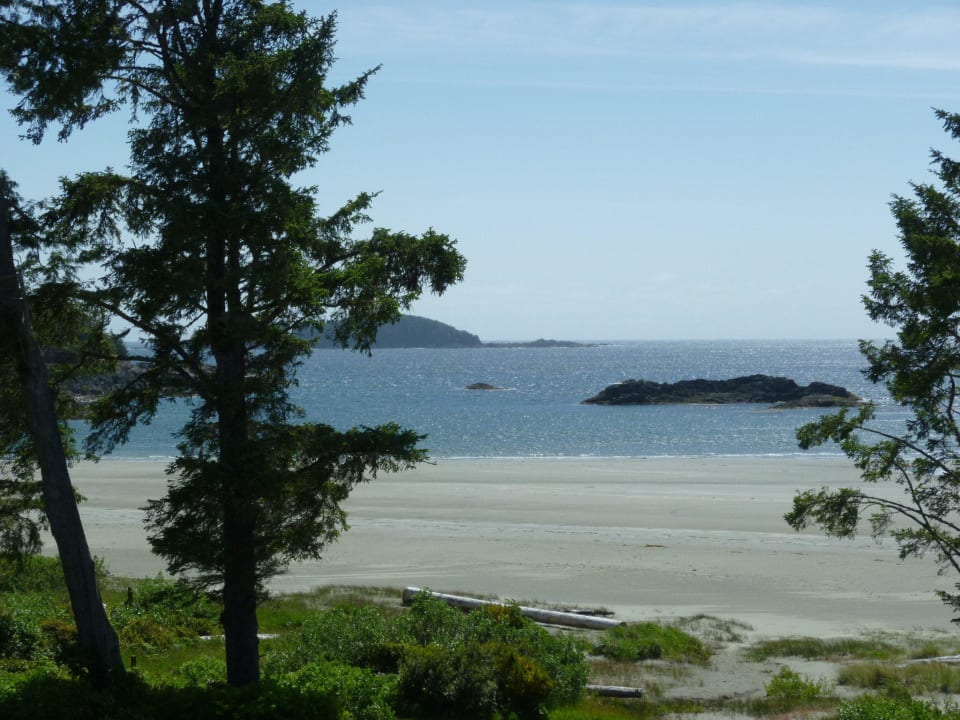 Blick vom Balkon Best Western Tin Wis Tofino Hotel Resort on Vancouver Island