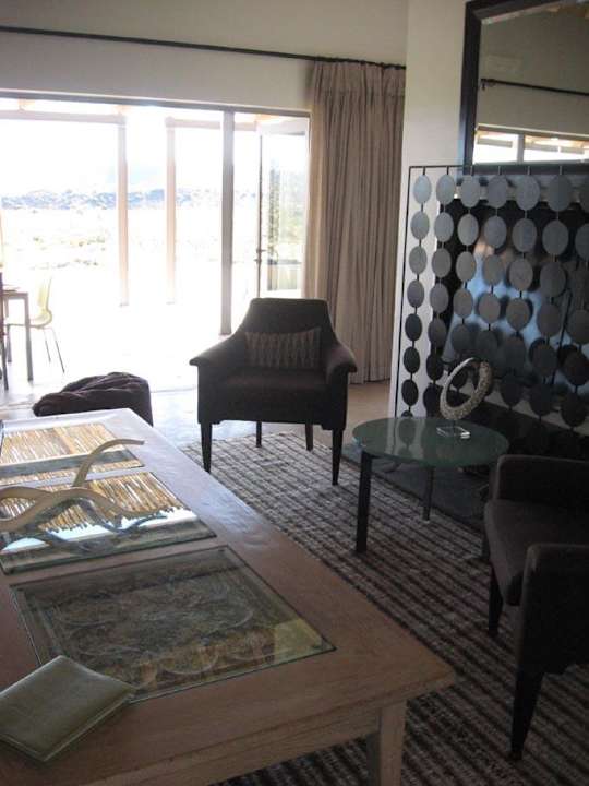 Lobby Lounge der Lodge Sanbona Wildlife Reserve - Gondwana Lodge