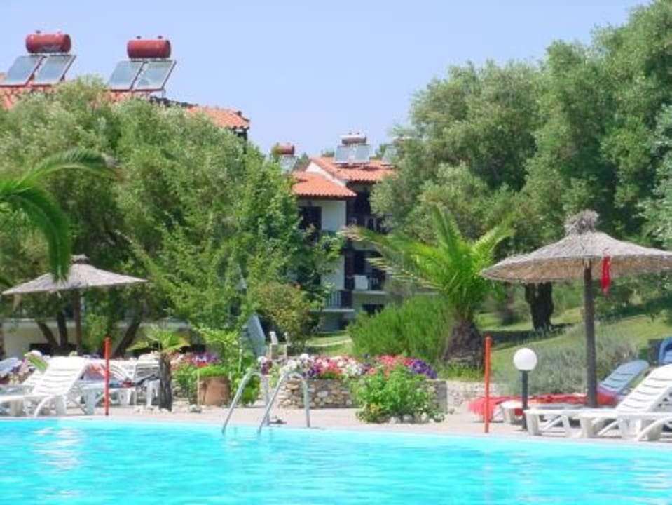 Richtung Bungalows Poseidon Hotel Sea Resort
