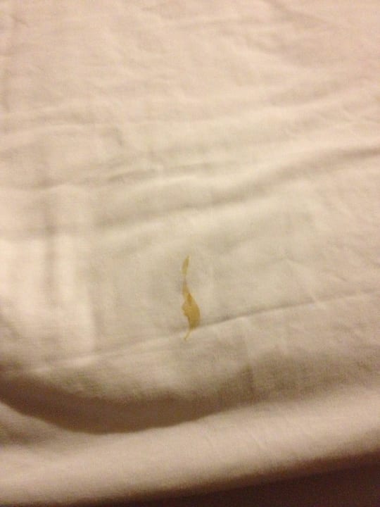 Dirty blanket  Hotel Grand Jomtien Palace