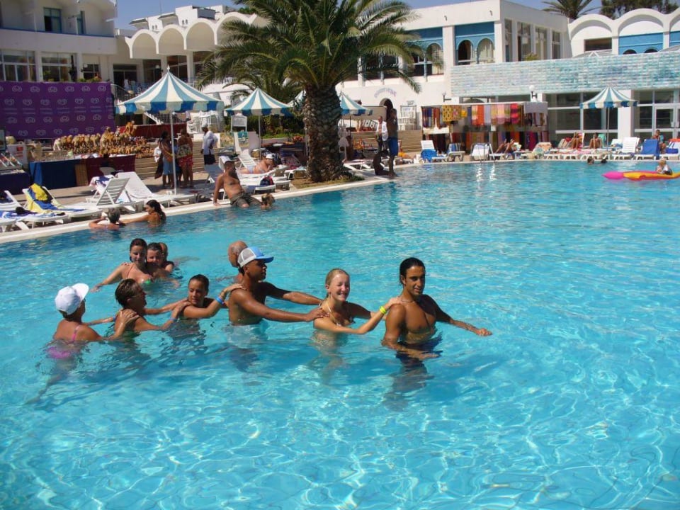 wassergymnastik Hotel Coralia Jawhara Palm Beach