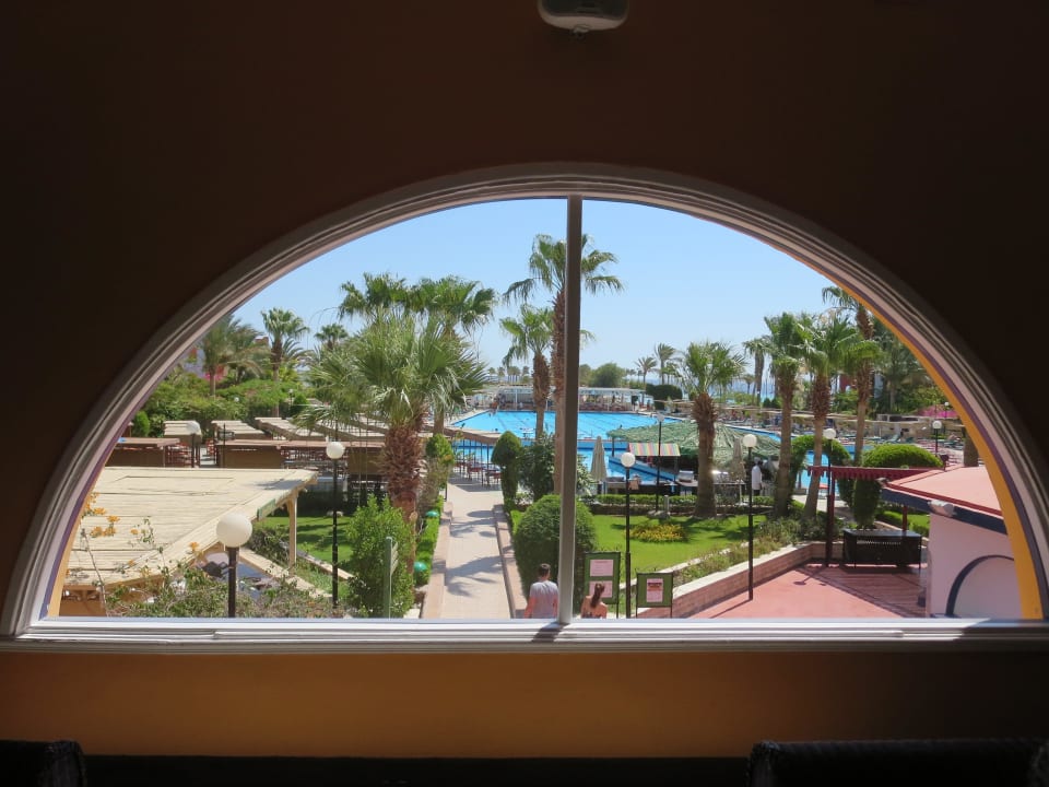 Aussicht aus der View-Bar Arabia Azur Resort