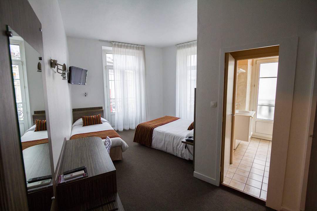 Chambre Twin Standard Hotel De l'Europe Grenoble Hyper Centre