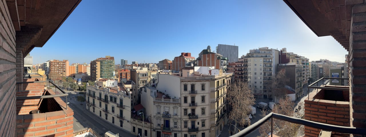 Ausblick Hotel Catalonia Albeniz