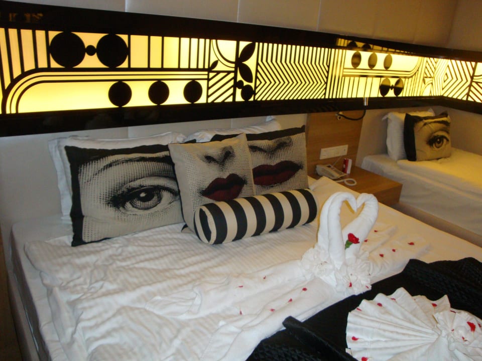 Schöne Dekoration im Zimmer Hotel Delphin Imperial