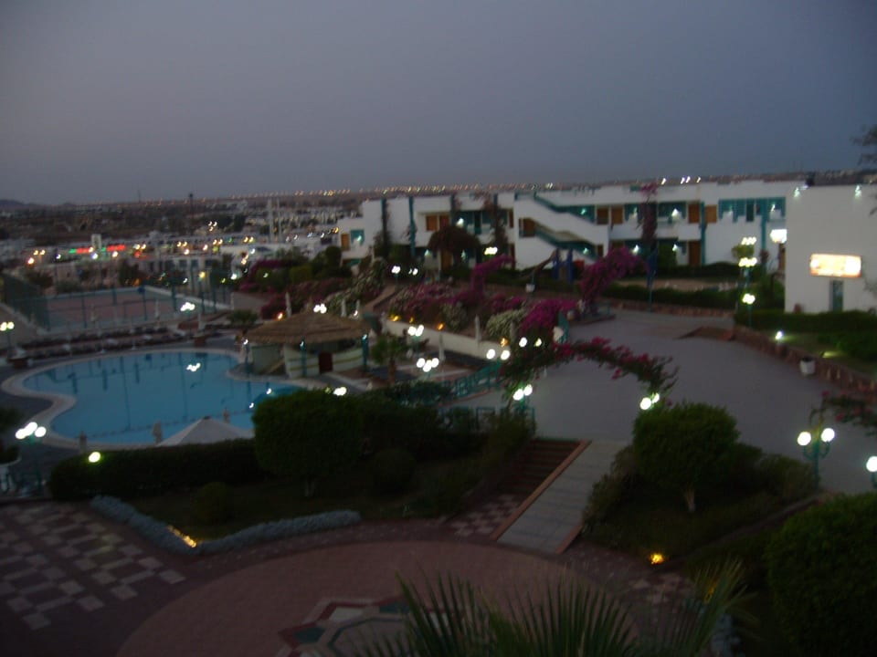 Widok z tarasu Sharm Holiday Resort