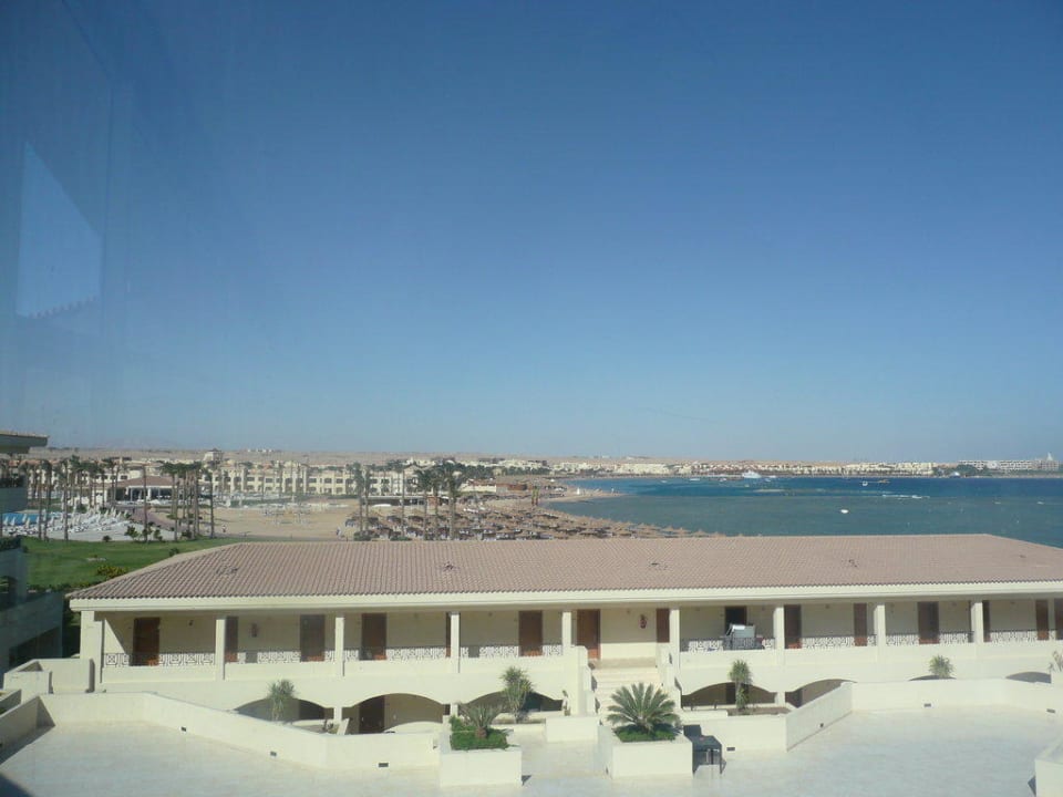 Aussicht vom Cardio Studio Cleopatra Luxury Resort Makadi Bay