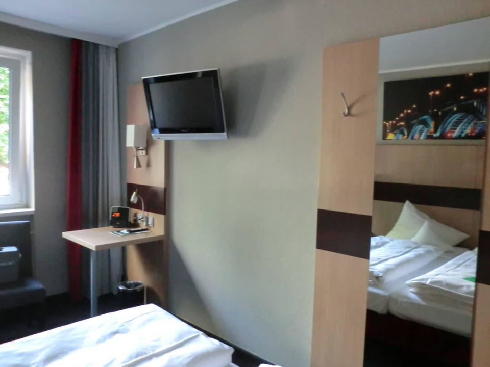 Viel Platz ist nicht vorhanden Hotel am Rothenbaum