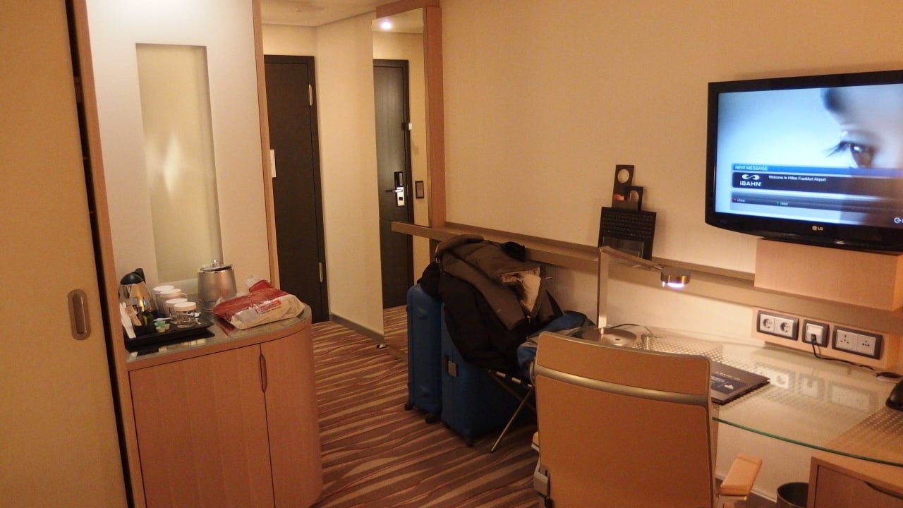 Schreibtisch Hilton Frankfurt Airport