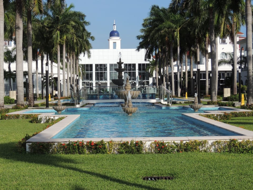 Blick auf Lobby Hotel Riu Palace Mexico