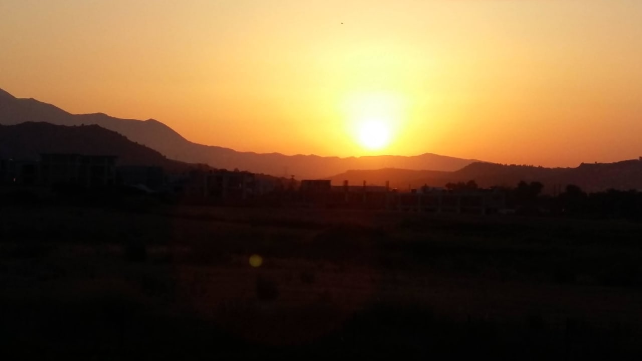 Blick von unserem Balkon HARPIN Georgioupolis Resort Aquapark & SPA