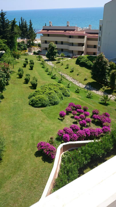 Blick in den Garten von unserem Zimmer 8803 PALOMA Perissia