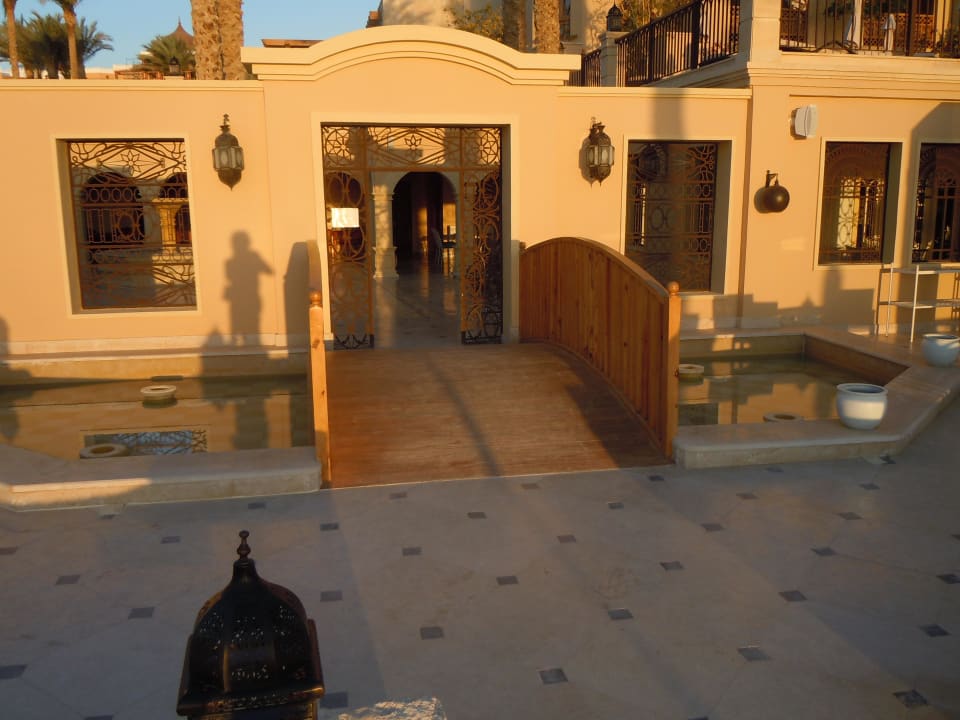 Eingang zum Fisch- und Steakrestaurant Makadi Spa - Adults only