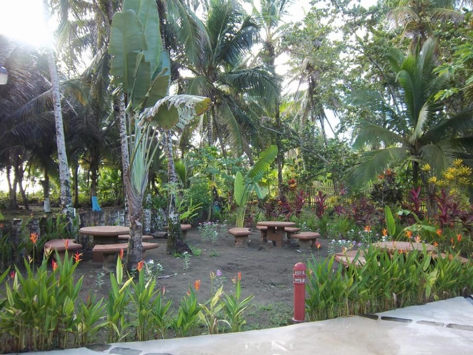 Bunte Parkanlage Hotel Playa Westfalia