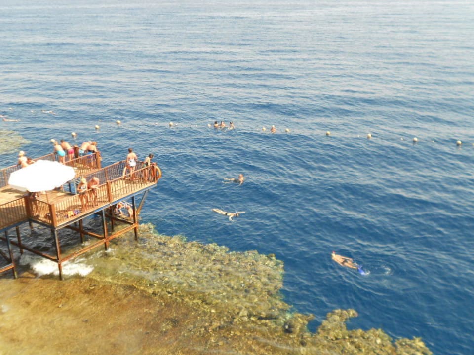 Steg zum Hausriff The Grand Hotel Sharm El Sheikh