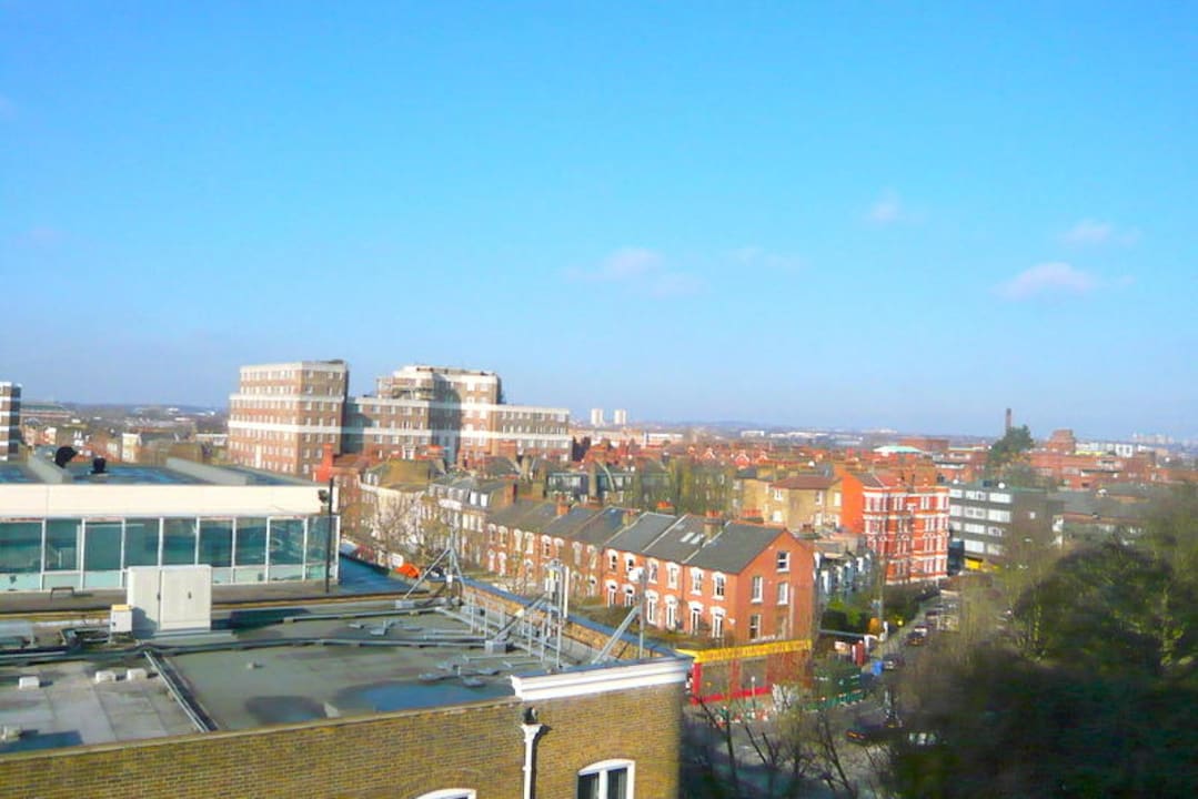 Ausblick Richtung Stadt Hotel Premier Inn London Hammersmith