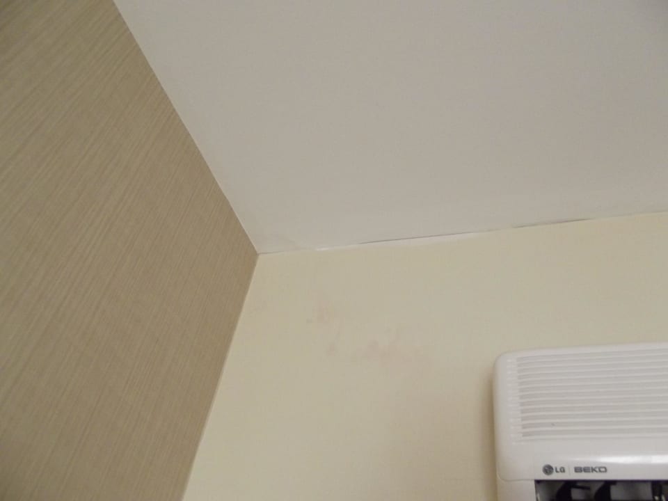 Stockflecken und Risse in der Decke  Hane Family Resort