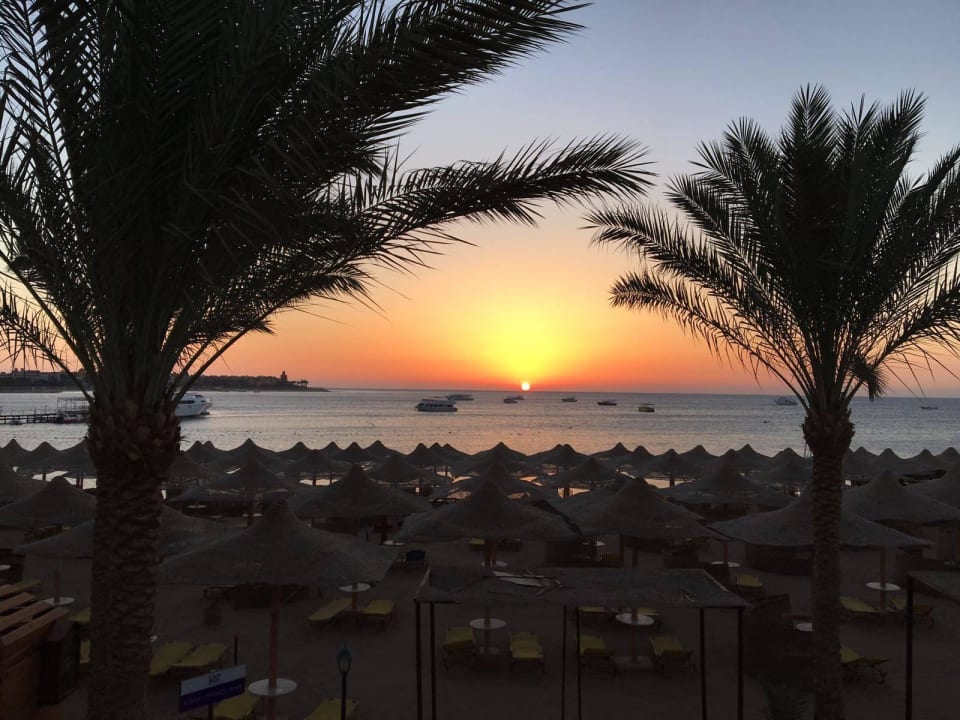Sonnenaufgang  Hotel JAZ Makadi Star & Spa