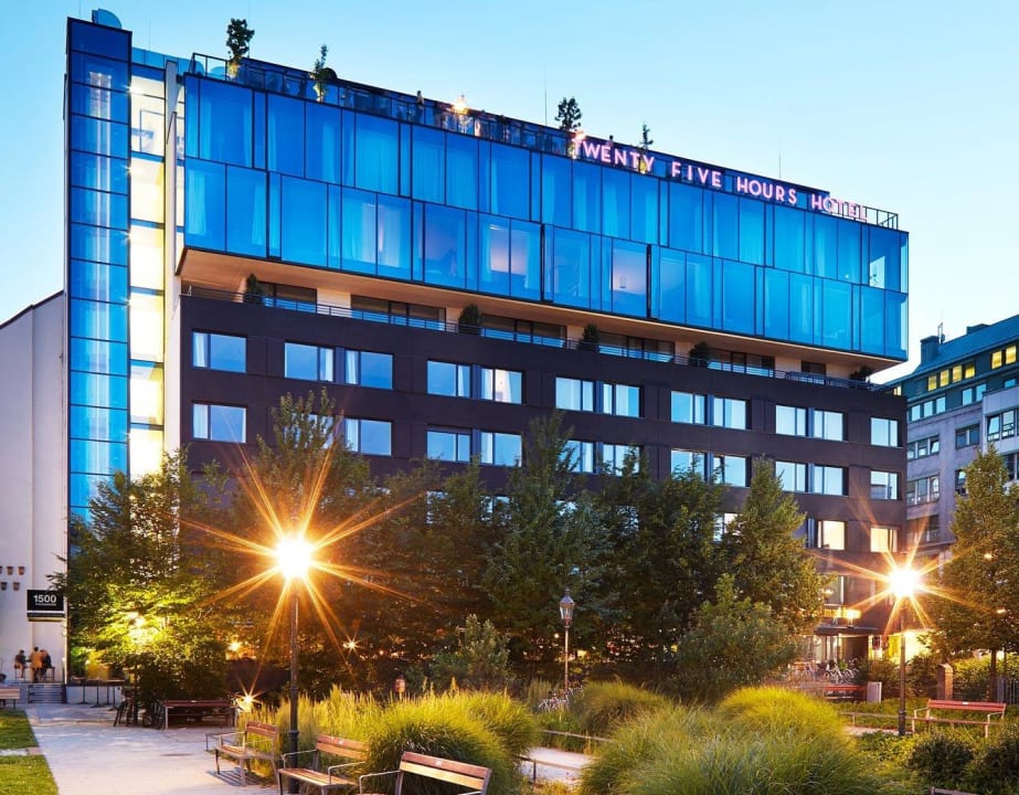 25hours Hotel beim MuseumsQuartier - Außenansicht 25hours Hotel Wien beim MuseumsQuartier