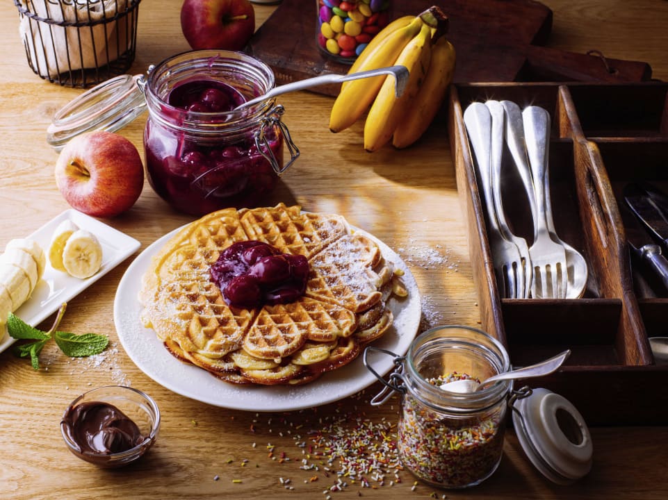 Frühstückswaffeln Hotel Ibis Frankfurt Centrum