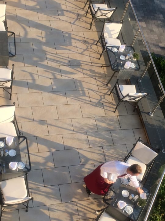 Außenterrasse zum See Romantischer Winkel RoLigio® & Wellness Resort