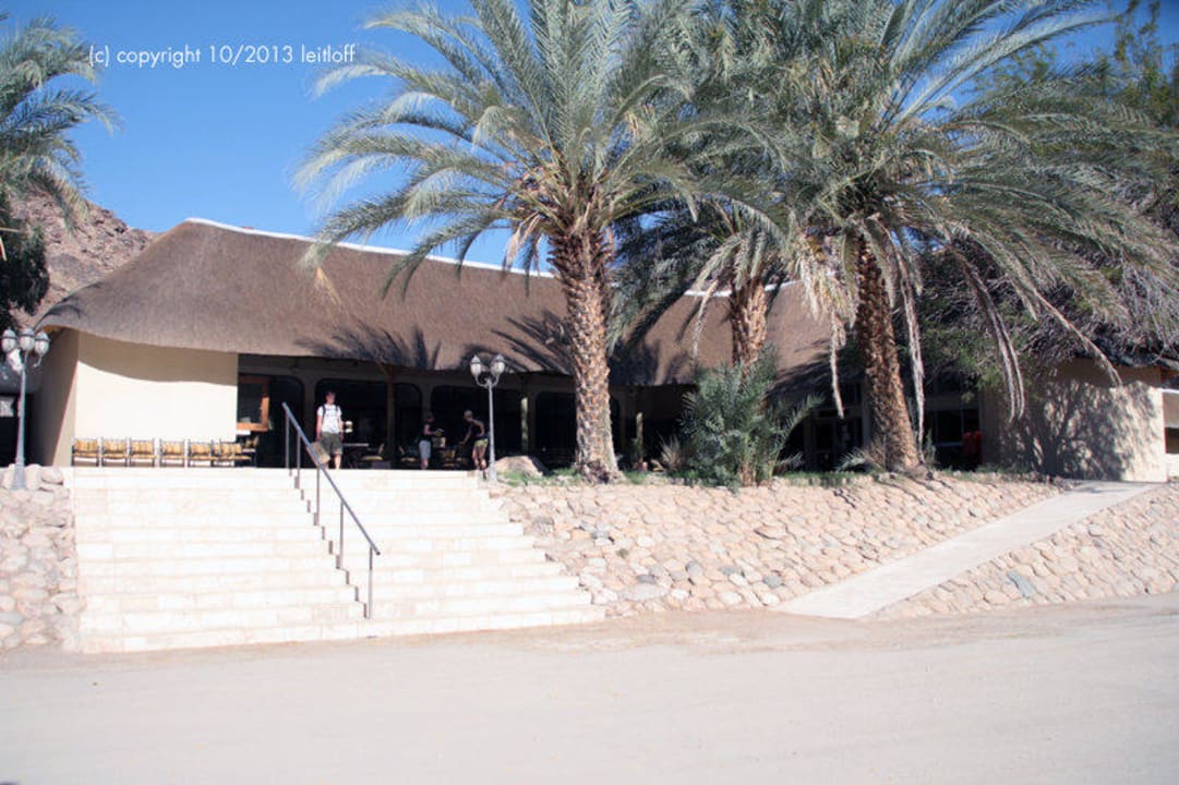 Hauptgebäude mit Reception, Restaurant und Bar Ai Ais Hot Springs Resort