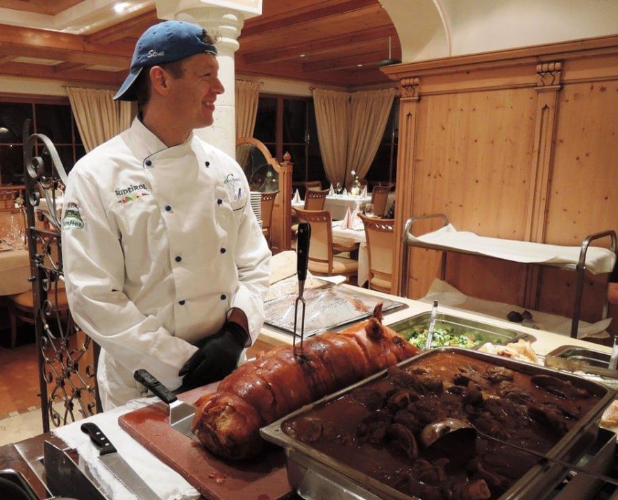 Warten auf die hungrigen Gäste Sonklarhof