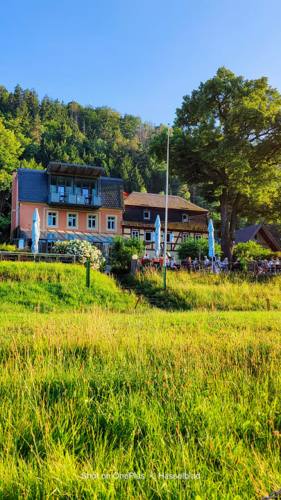 Ausblick Landgasthof Ziegelscheune