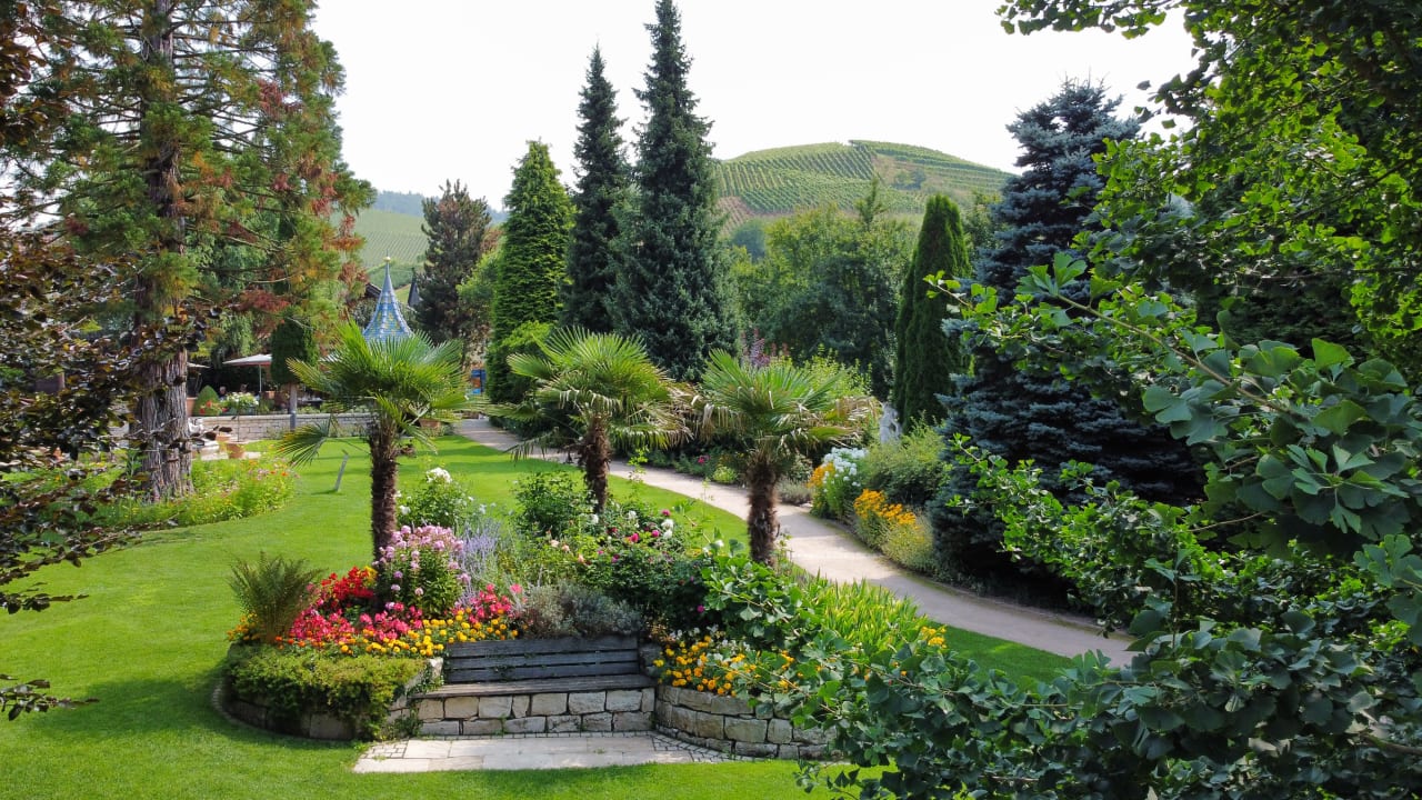 Gartenanlage Hotel Restaurant Rebstock Durbach