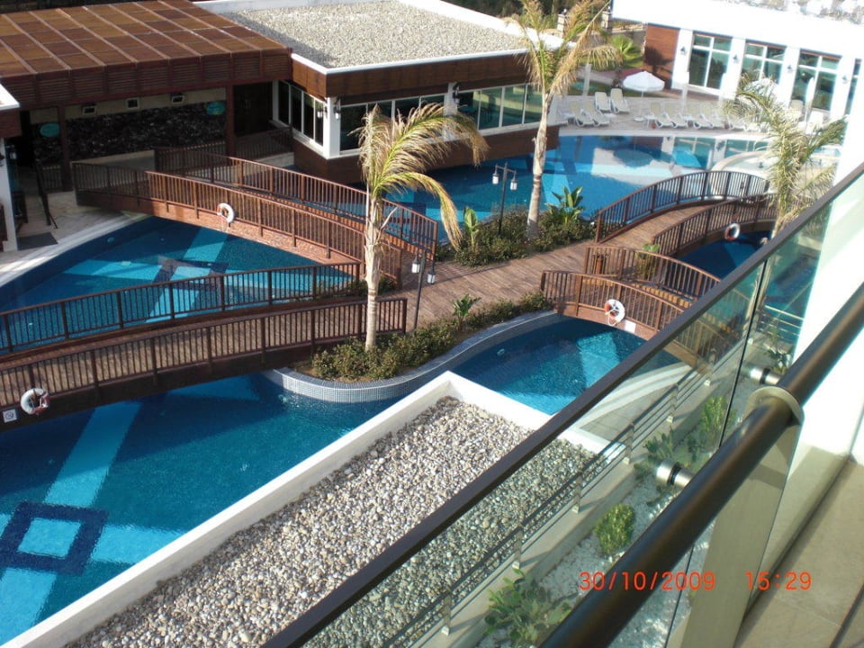 Ausblick vom Zimmer Sunis Evren Beach Resort Hotel & Spa