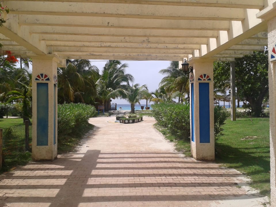 Weg von Hotel zum Strand Hotel Roc Barlovento