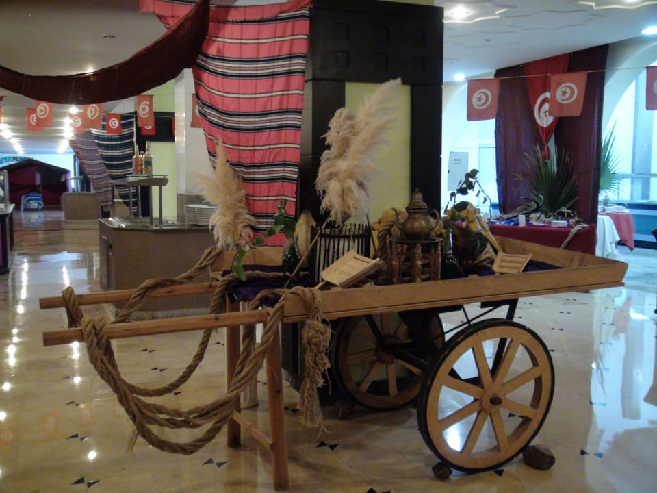 Eingangsberich Restaurant El Mehdi Beach Resort