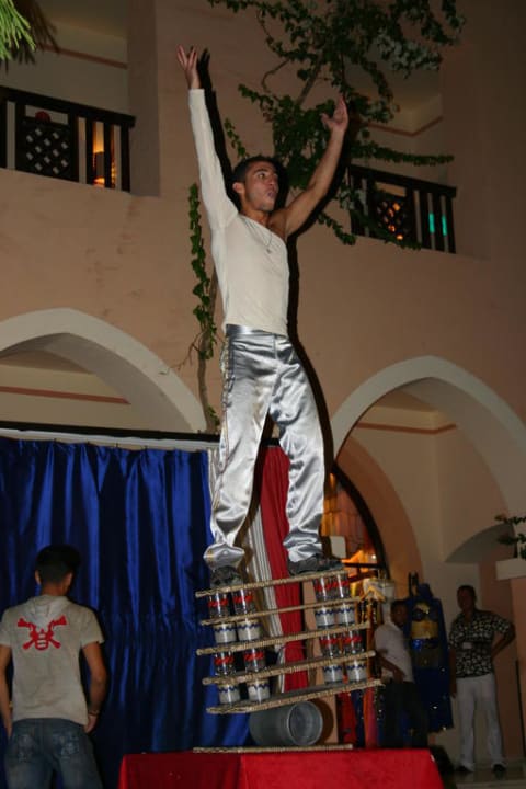 Animation am Abend Jaz Makadi Saraya Resort