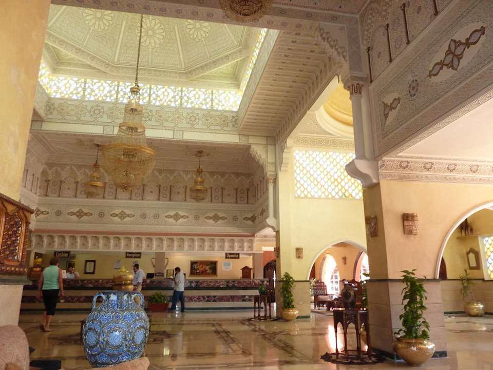 Rezeption Pickalbatros Alf Leila Wa Leila Resort - Neverland Hurghada