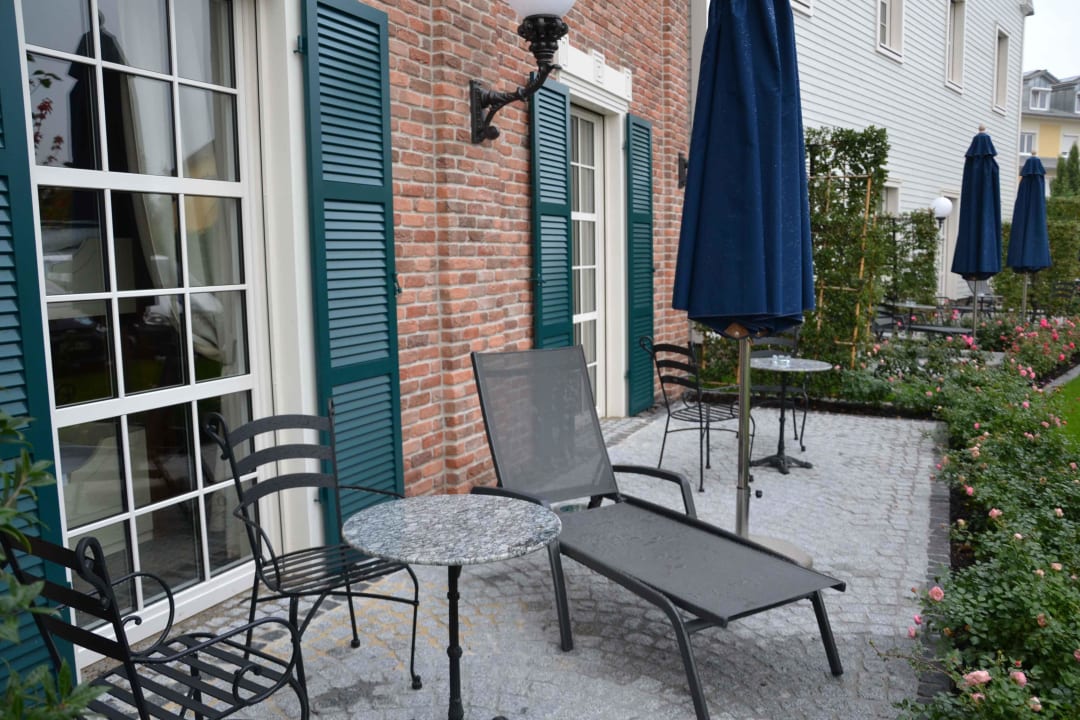 Terrasse im EG  Hotel Bell Rock Europa-Park