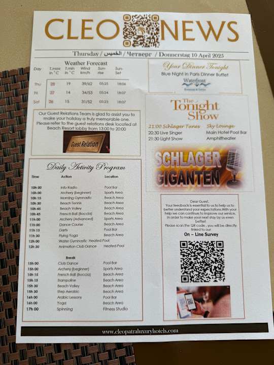 Sport & Freizeit Cleopatra Luxury Beach Resort Makadi Bay - Adults only