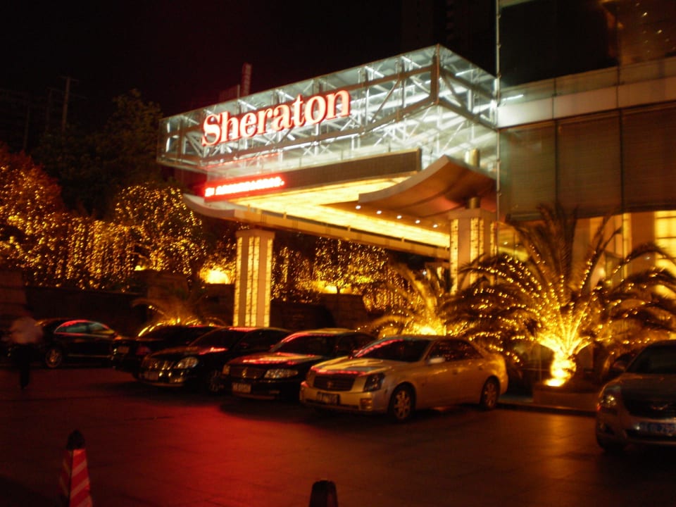 Ingresso di notte Sheraton Changsha Hotel