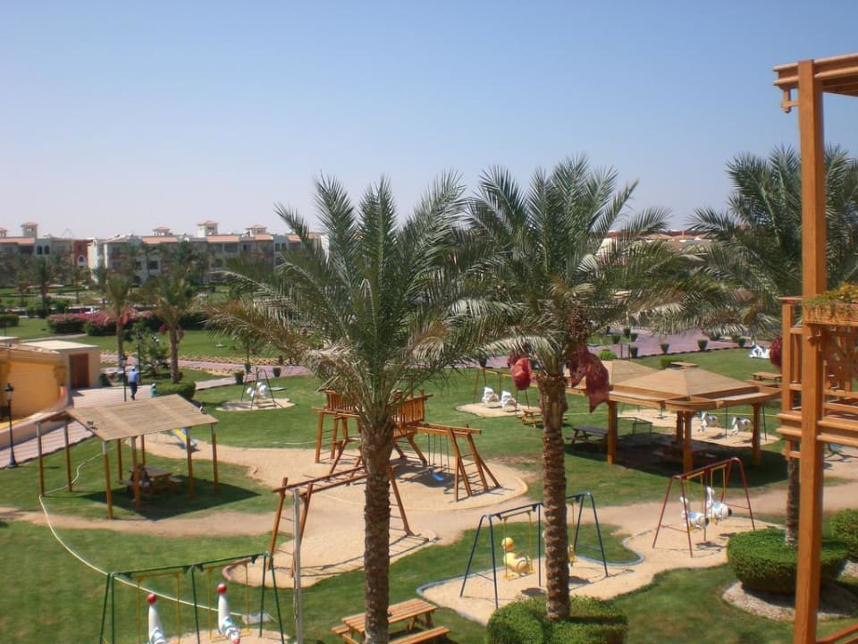 Ausblick vom Balkon Pickalbatros Dana Beach Resort - Hurghada