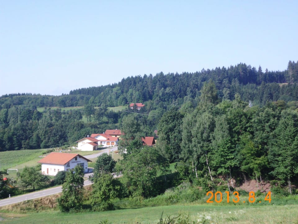Blick aus unserem Zimmer Hotel Bayerischer Wald