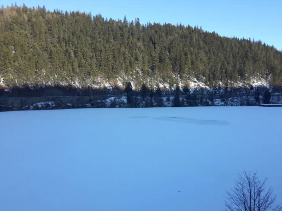 Blick vom Balkon Retro Riverside Wellness Resort