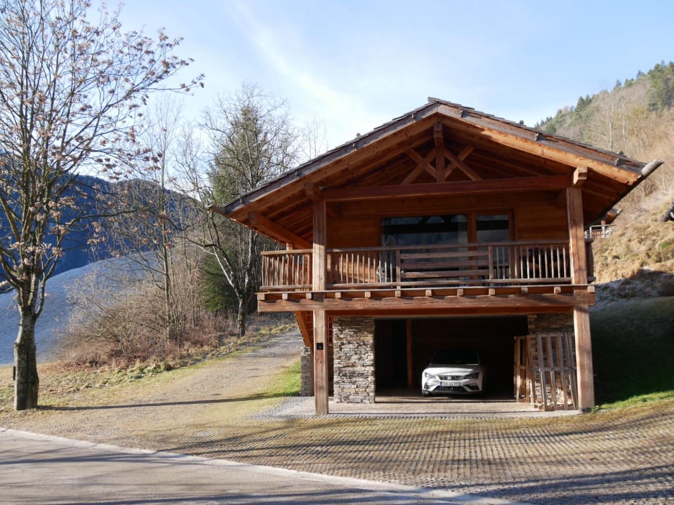 Außenansicht Ledro Mountain Chalets
