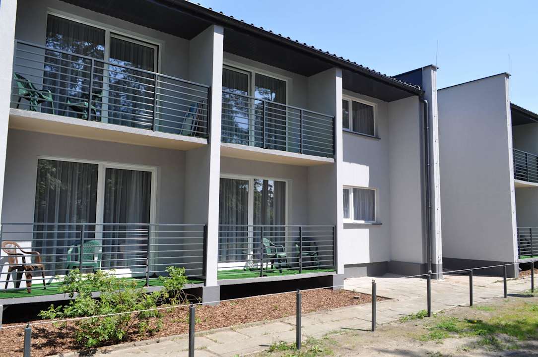 Elewacja zachodnia Ośrodek Wypoczynkowy Rondo