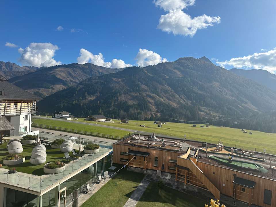 Ausblick Almfamilyhotel Scherer
